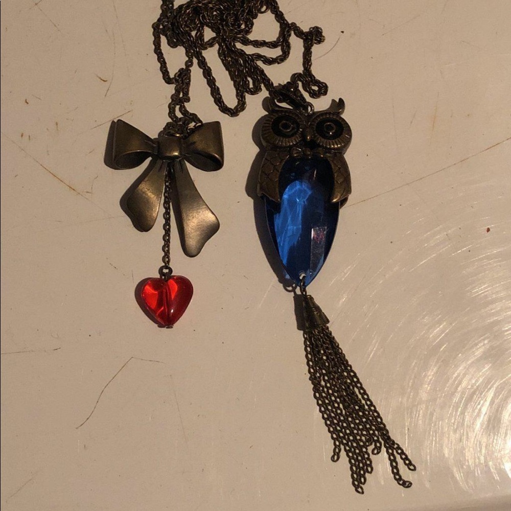 Long necklaces